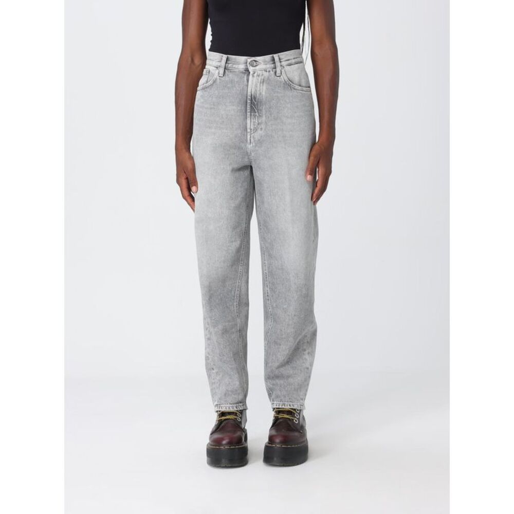 Dondup Women Dondup Bessie High-Rise Straight Leg Denim Jeans